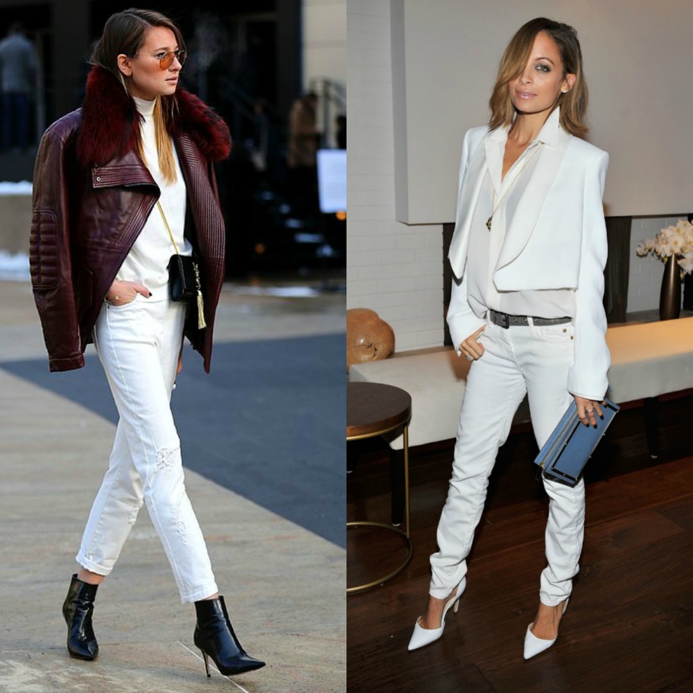 Club outfits with white jeans