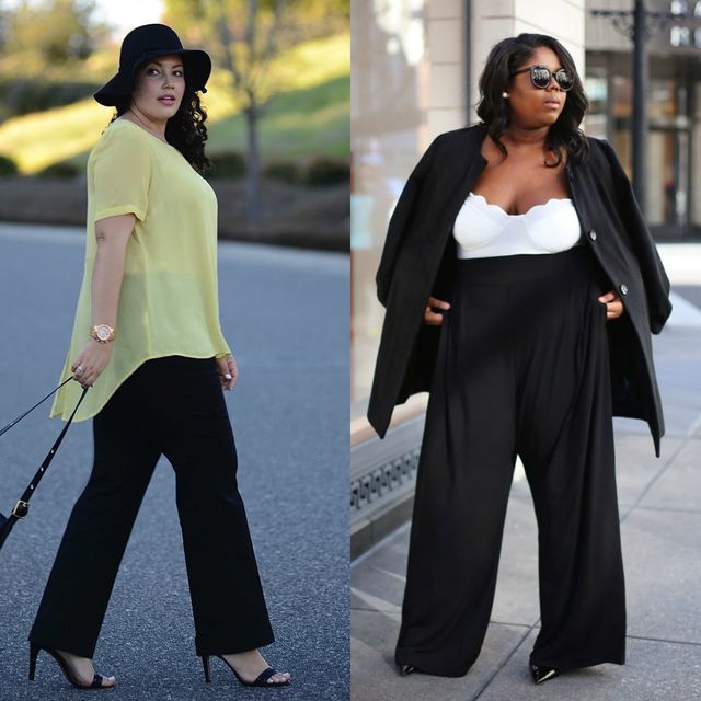 plus size all black outfit ideas