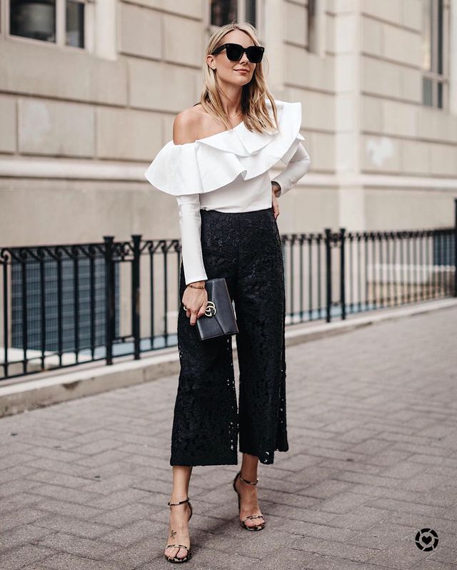 Black Culottes Outfit Ideas You Should Try Style Tips For Women