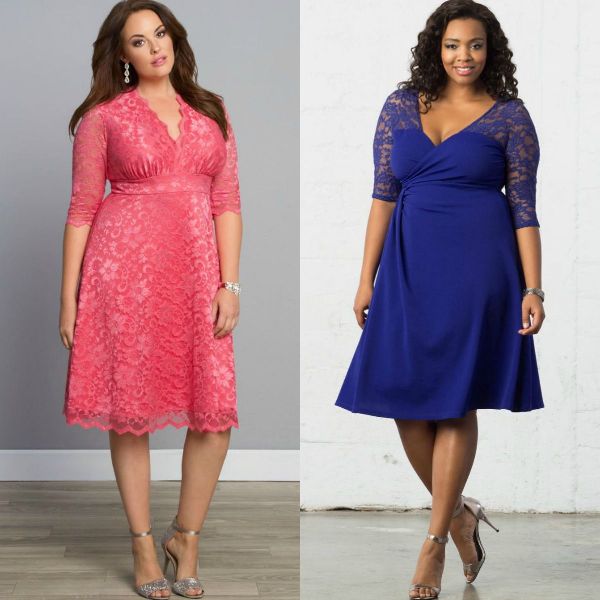 Best Dress Styles For Plus Size Woman | Plus Size Outfits - GlossyU