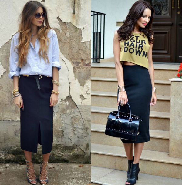 55 Amazing Outfits With Black Pencil Skirts | Style & Tips - GlossyU.com