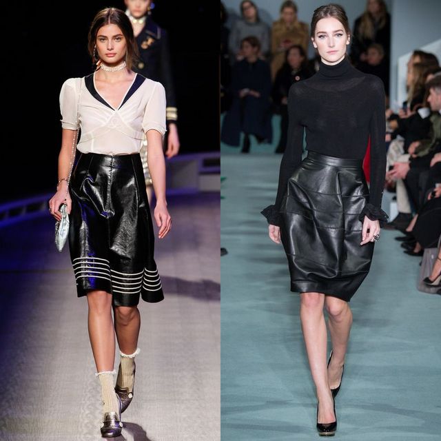 2017 Fall Winter Trendy Leather Skirt For Women | Trendy skirts - GlossyU