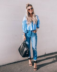 Beautiful Casual Summer Outfits With Jeans To Copy - GlossyU