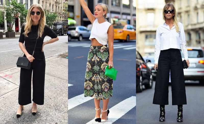 How To Style The Worlds Most Awkward Pants Culottes  URBAN LIST GLOBAL
