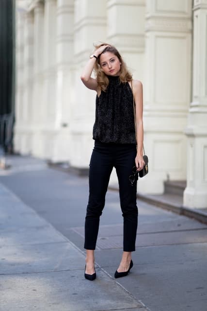 Black jeans club clearance outfit