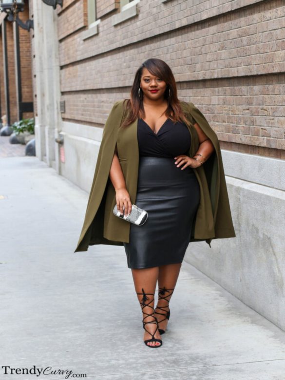 92 Beautiful Ways To Wear A Leather Pencil Skirt Outfit